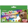Oryginalne Kredki Bambino Szkolne 24 Kolory St.Majewski [000218]
